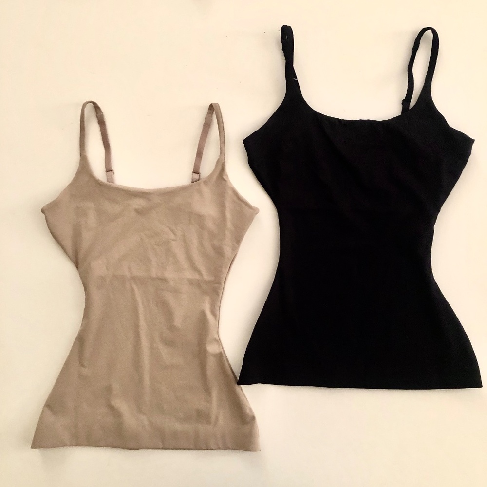 NWOT Assets by SPANX Cami Shape Wear in Black or Nude